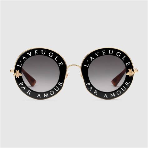 oculos gucci redondo|Men's Designer Round Framed & Oval Sunglasses .